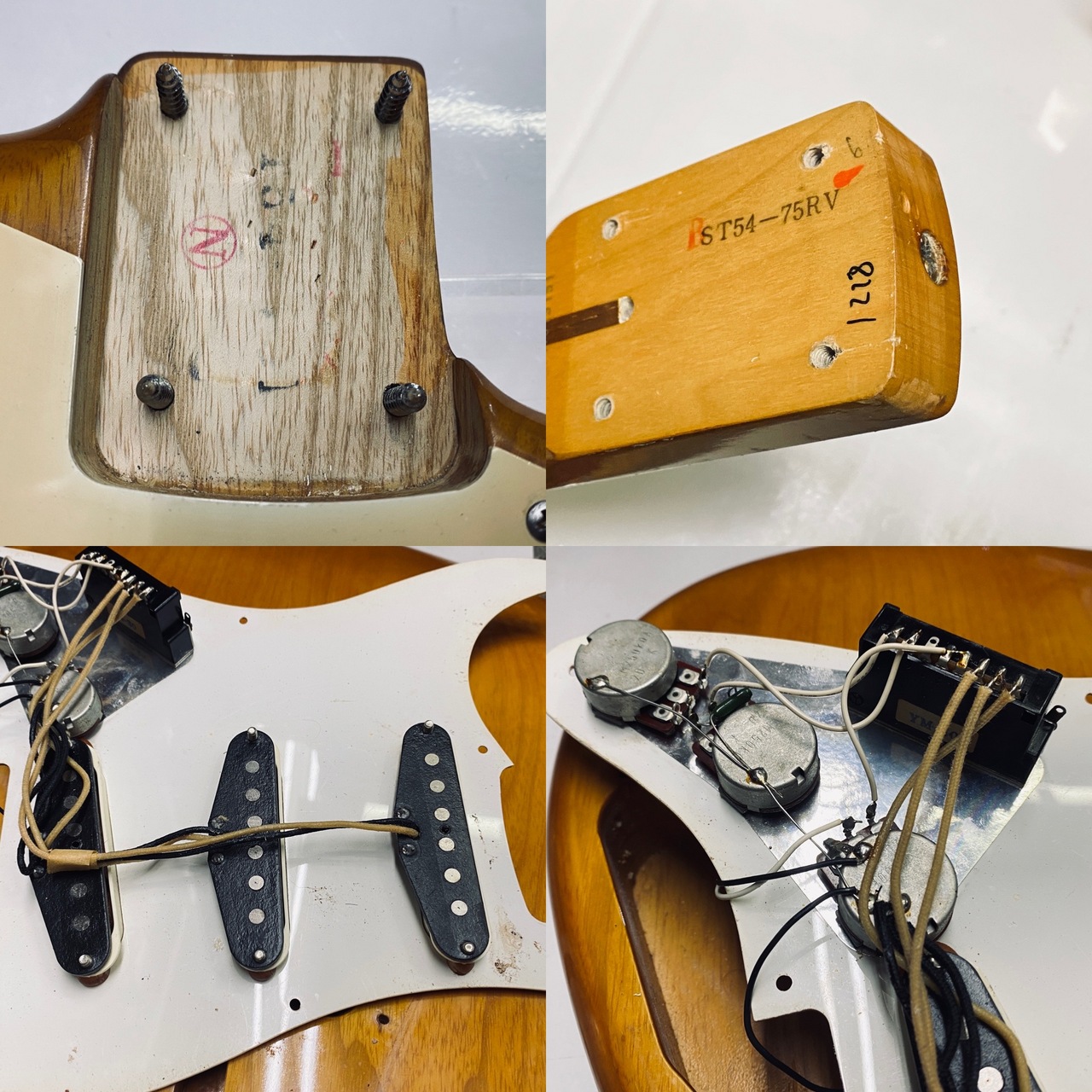 Fender Japan ST54-75RV NAT Custom Edition series 1993年製（中古