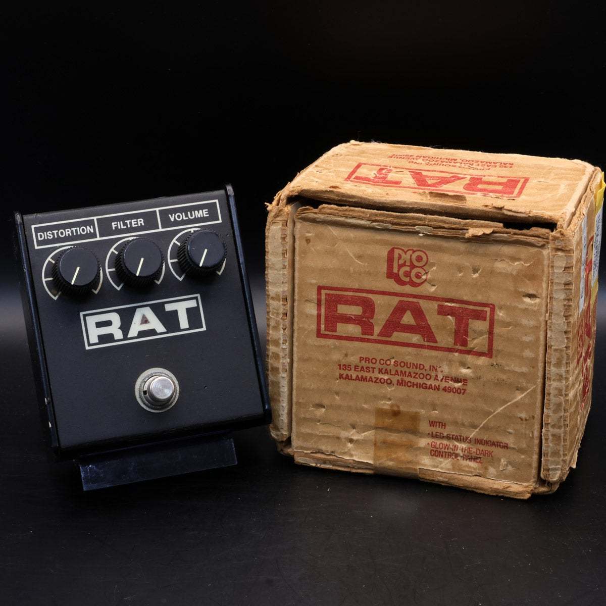 Pro Co RAT2 Straight Body Motorola LM308 ディストーションペダル