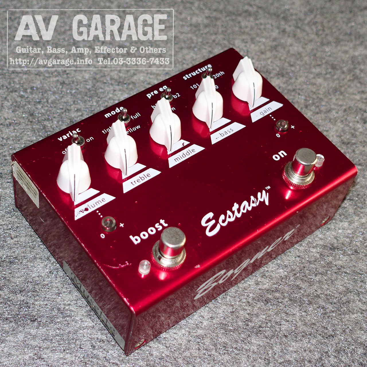 Bogner ECSTASY RED（中古）【楽器検索デジマート】
