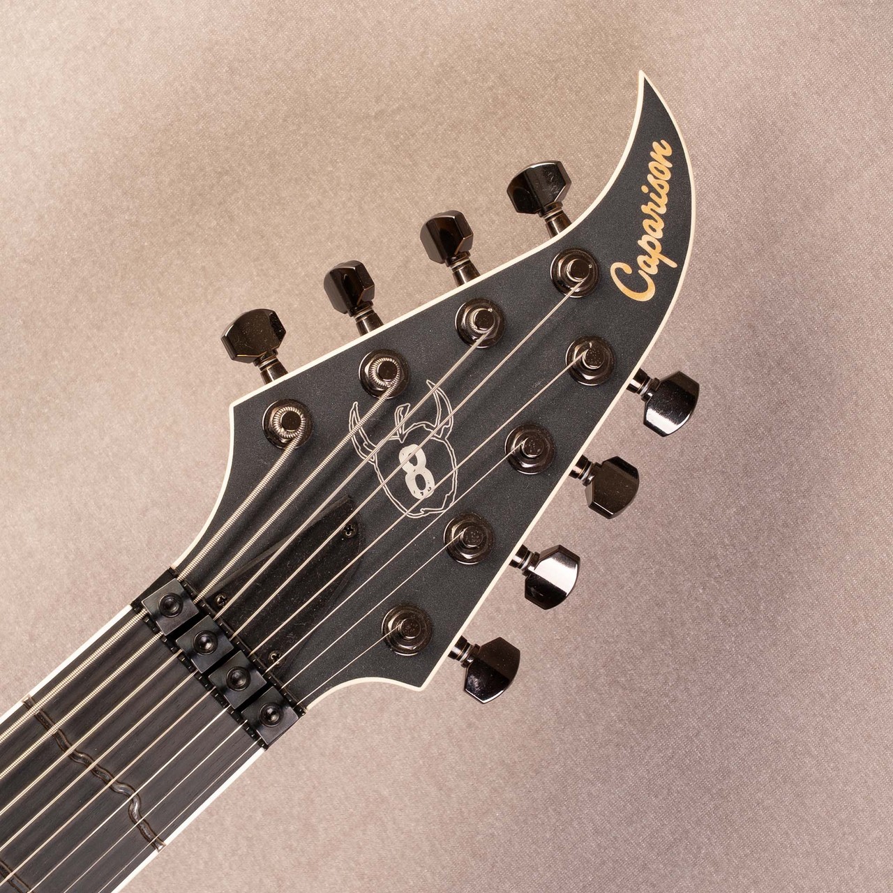 Caparison Apple Horn 8 Charcoal Black [Mattias 