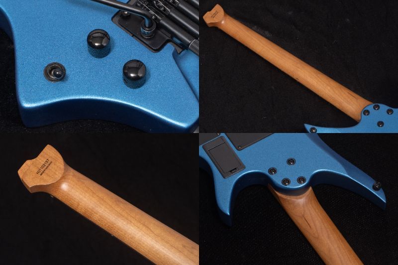 HEX Guitars N500L Metallic Electric Blue LH（新品/送料無料）【楽器