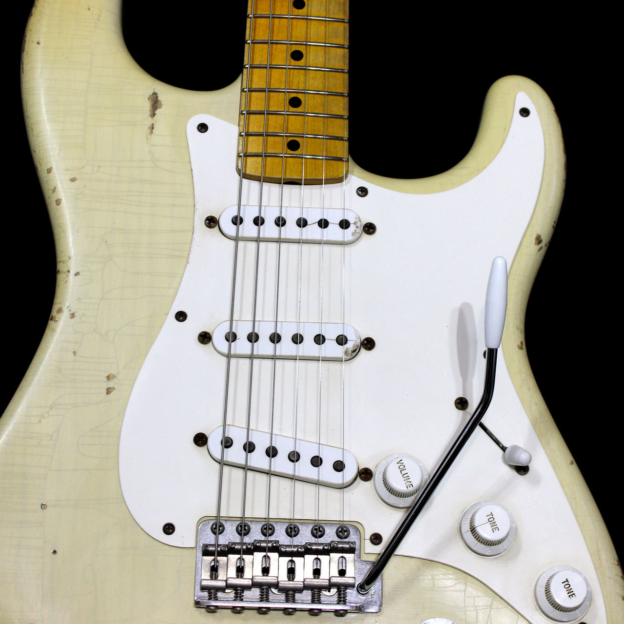 MJT MJT BODY + AllParts Neck Stratocaster スタイル Relic(Aged)  仕様です。（中古）【楽器検索デジマート】