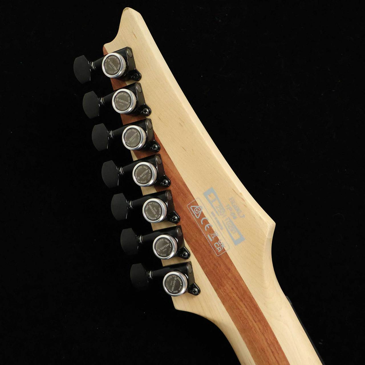 Ibanez RGIXL7 Black Flat S/N：I250110291 【7弦】 【未展示品