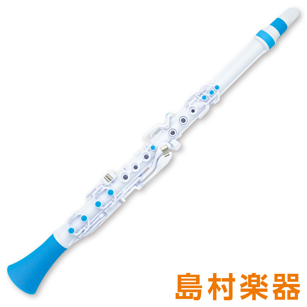 NUVO Clarineo 2.0 ホワイト/ブルー プラスチック管楽器N120CLBL（新品/送料無料）【楽器検索デジマート】