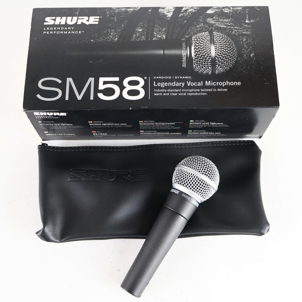SHURE SM58 ダイナミックマイク 中古 美品 Shure 【中古】 マイク ダイナミックマイク ボーカル用 SHURE SM58