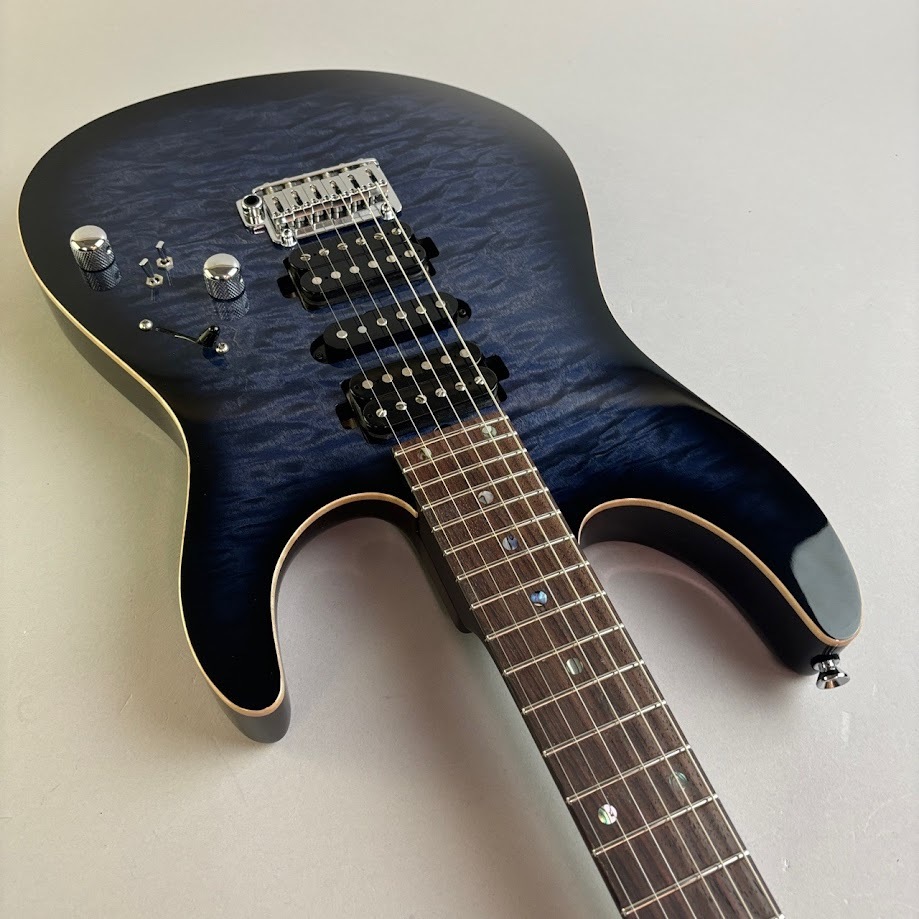 T's Guitars DST-24 MAHOCUSTOM 2024 5A-Quilt Whale Blue Burst（中古
