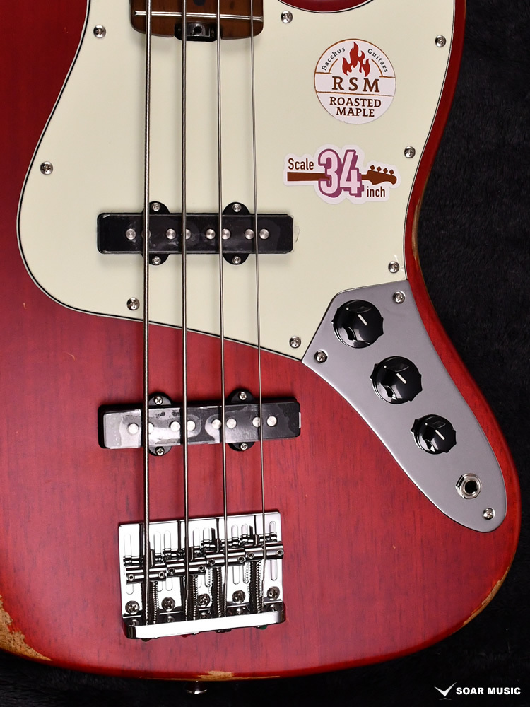 Bacchus WL4-AGED/RSM CR-AGED チェリーレッド エイジド #GI14650 約