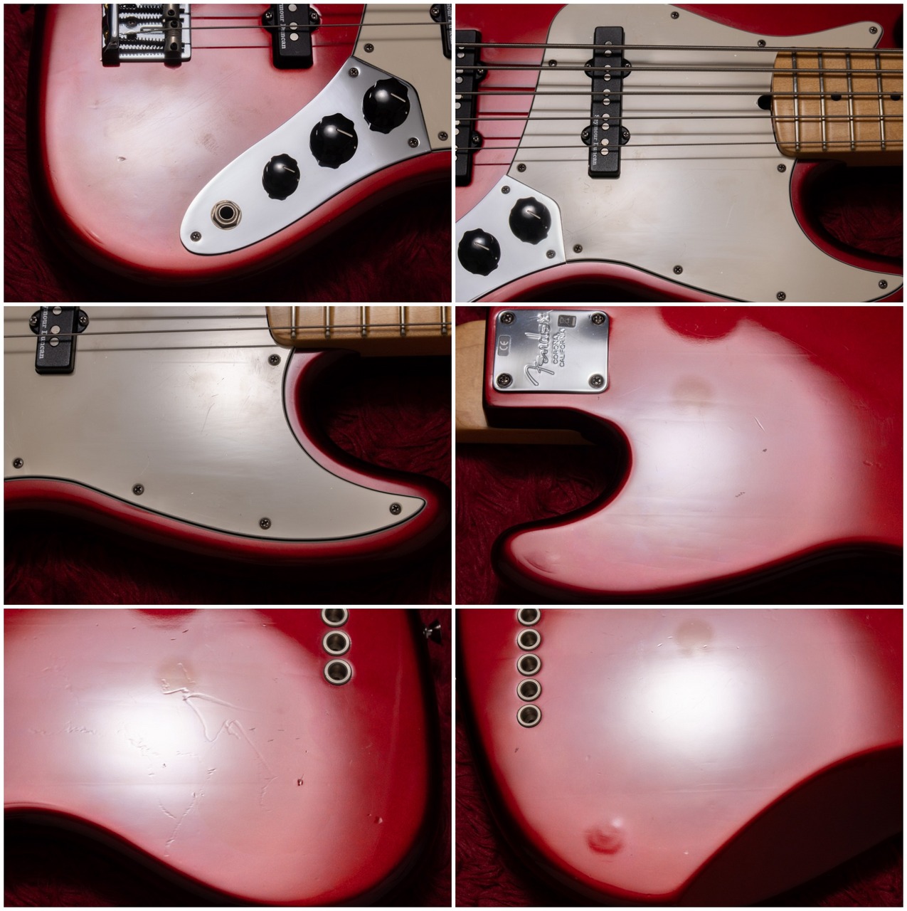 Fender American Standard Jazz Bass V Candy Cola 2008 4.530kg