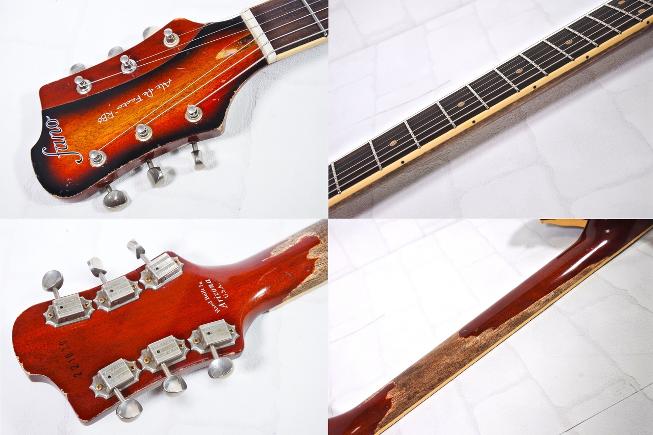 fano RB6ギターネック➕無塗装ボディ（マホ1ピース） 内容要確認