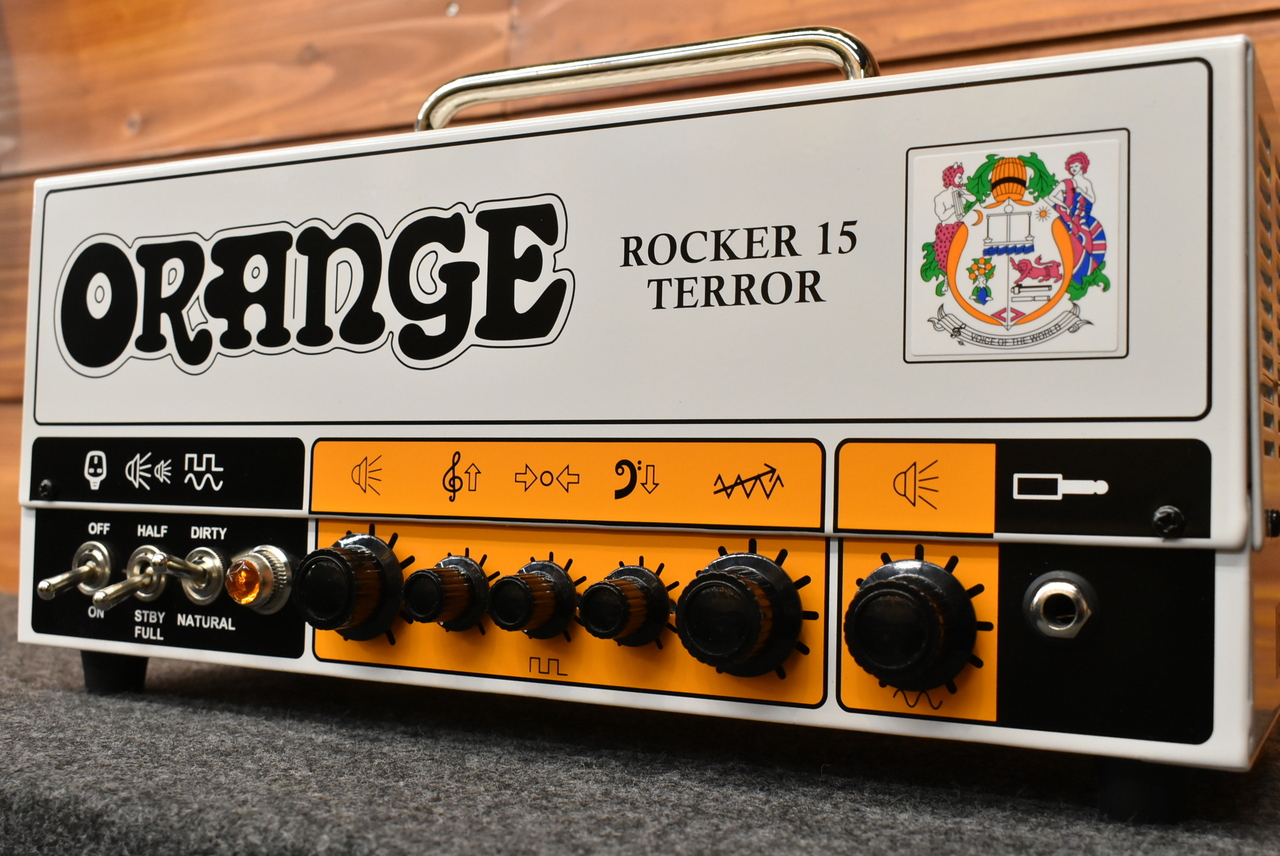 ORANGE Rocker 15 Terror【15W小型ヘッドアンプ!】【オールチューブ
