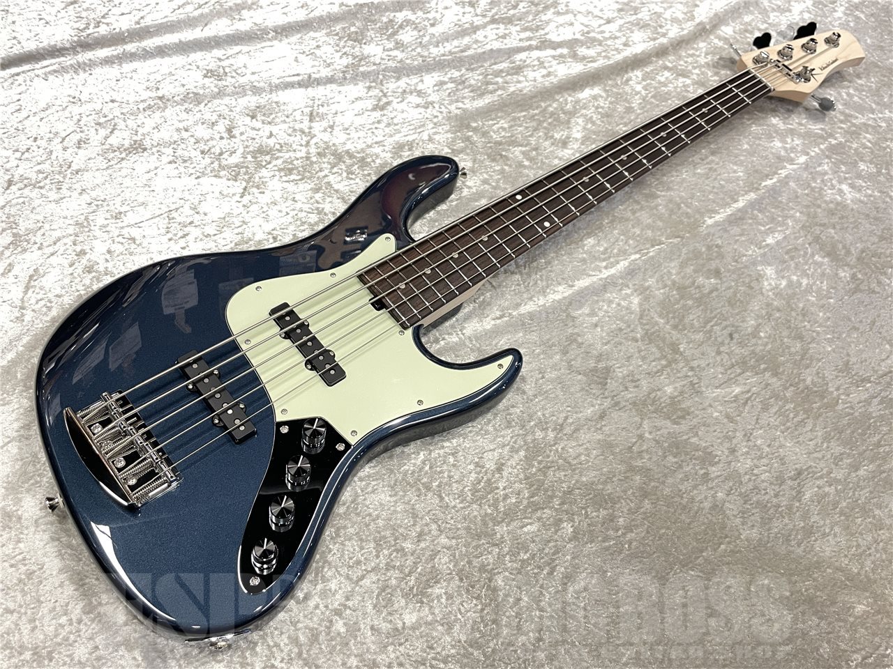 Kikuchi Guitars Hermes RV5-Ash【Dark Lake Placid Blue