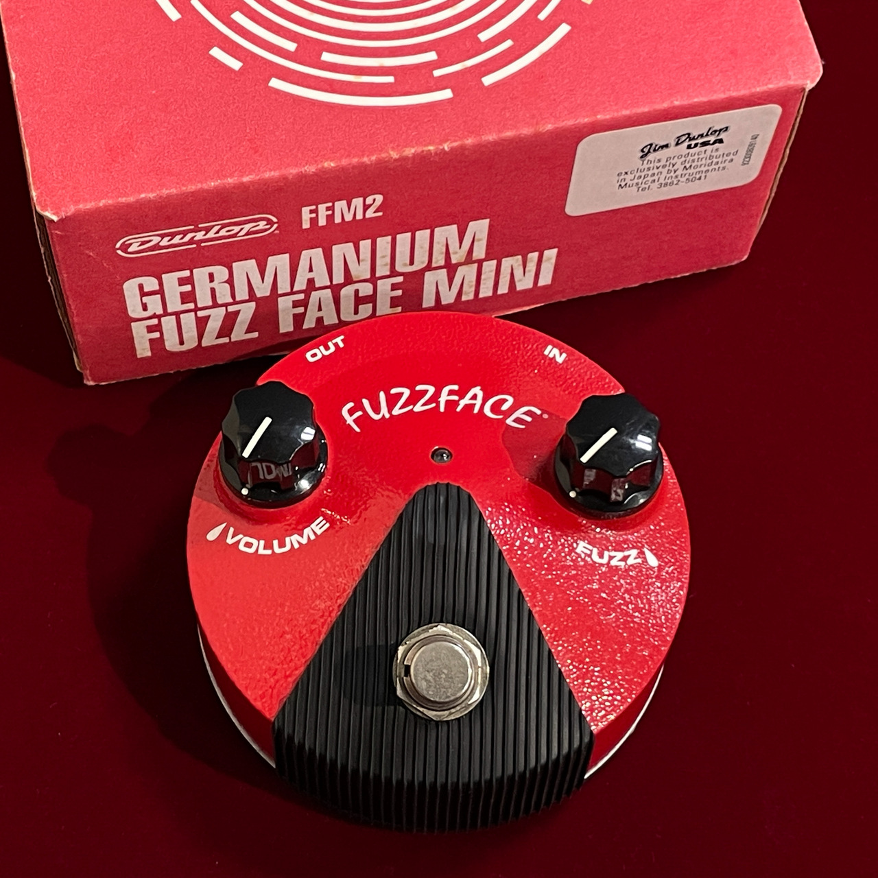 Jim Dunlop Fuzz Face Mini Germanium FFM2 【中古】【箱取説付
