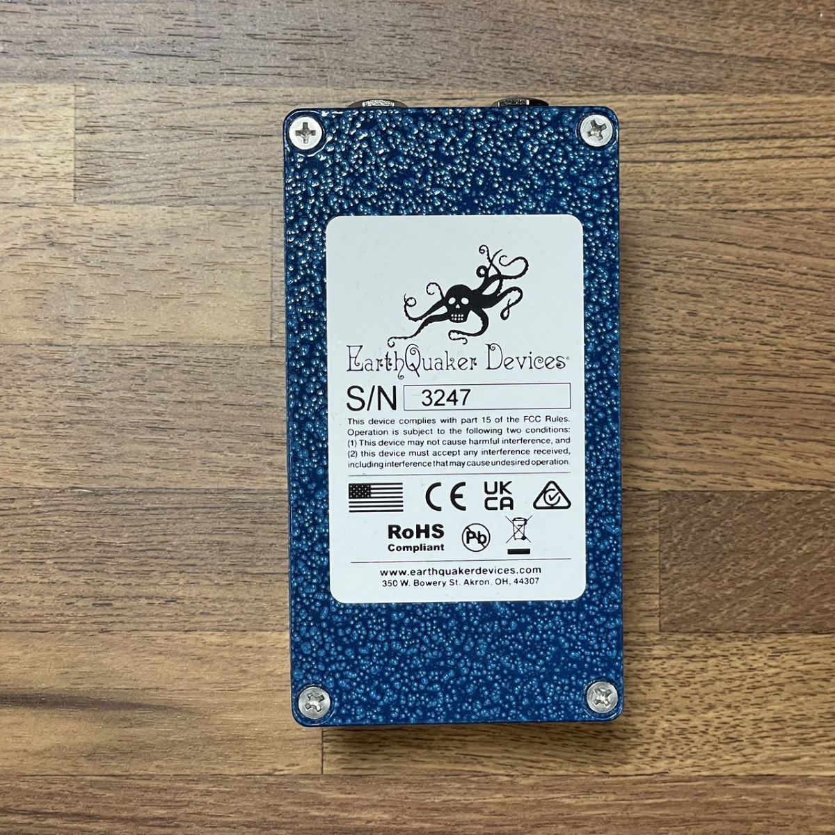 EarthQuaker Devices Zoar ゾア ディストーション