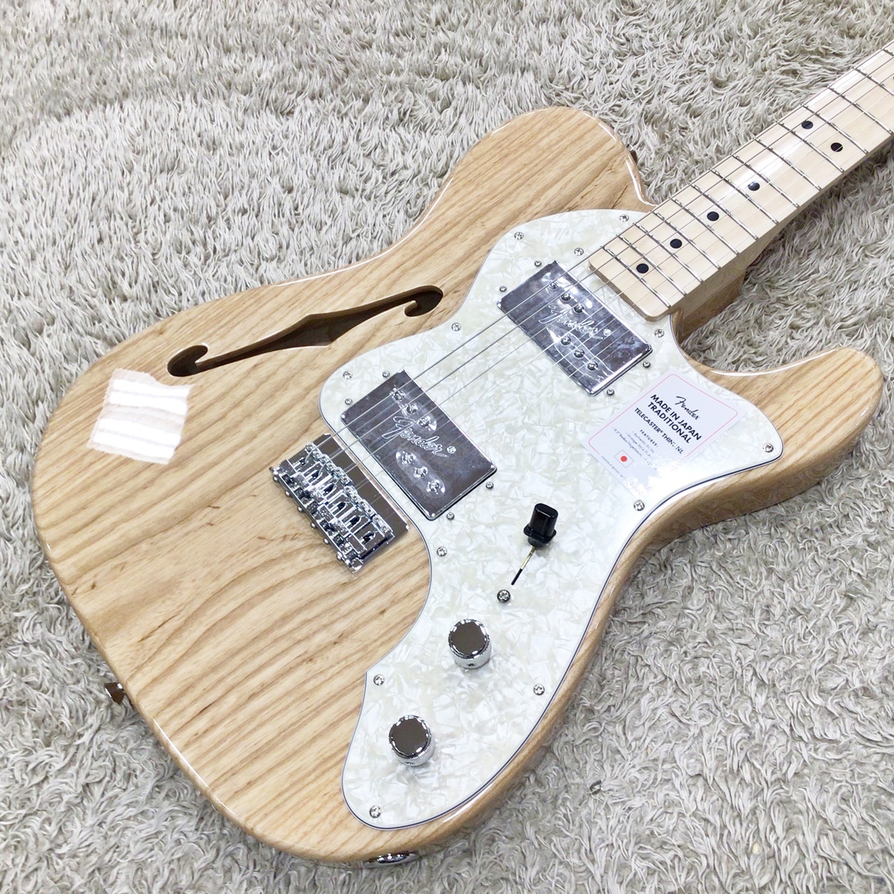 Fender Made in Japan Traditional 70s Telecaster Thinline / Natural