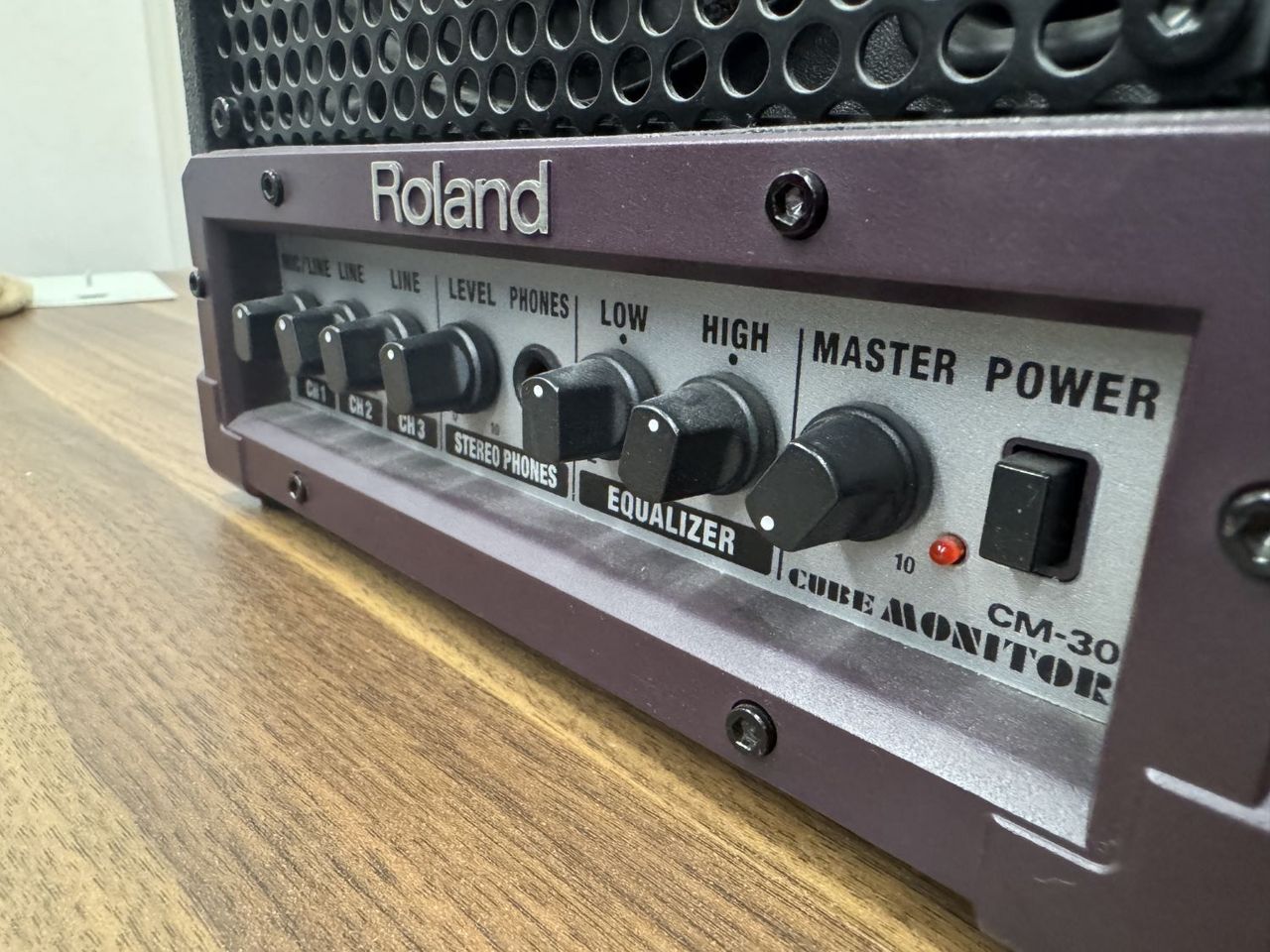 Roland CM-30 モニタースピーカー マイク入力 シンセサイザー