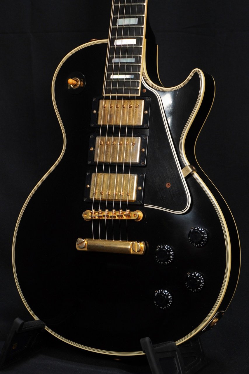 11022】 Maestro Les Paul ブラック 写真コラージュ ギター