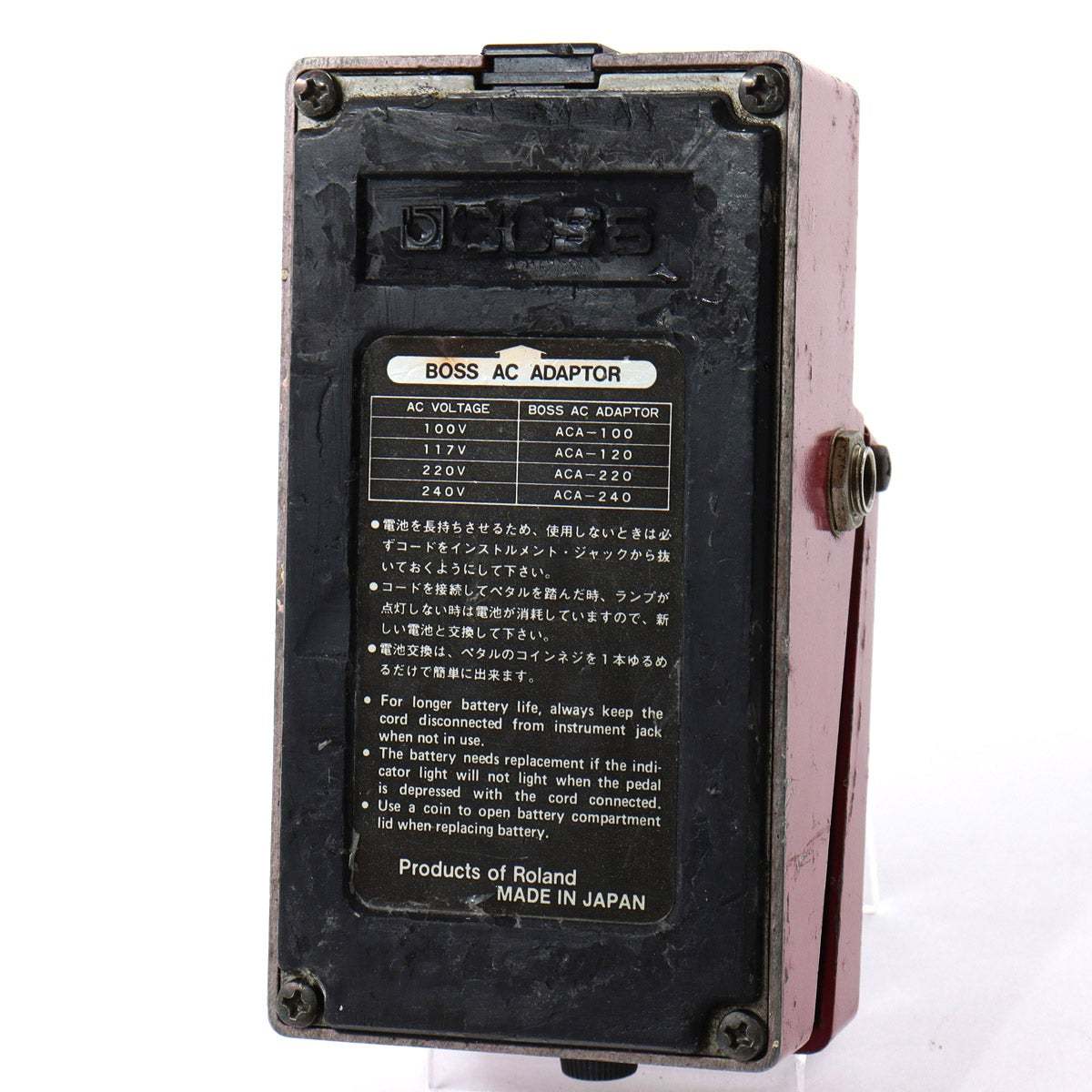 美品BOSS DM-2 Delay　前期型 中古】BOSS / DM-2 / Delay (前期型/MN3005、MN3101) 1981年製 【池袋