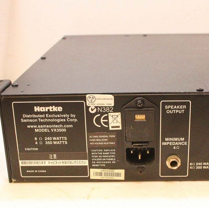 Hartke HA3500 BASS HEAD AMP 【心斎橋店】（中古/送料無料）【楽器