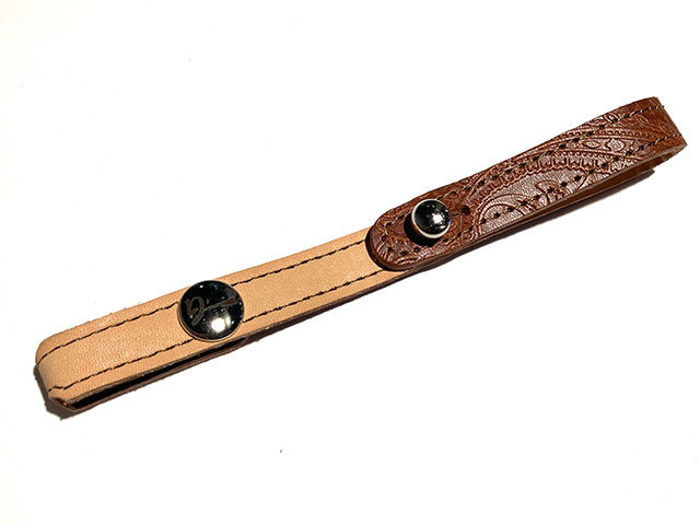 Grande uomo Strap Tie Paisley Brown & Natural アコギ用