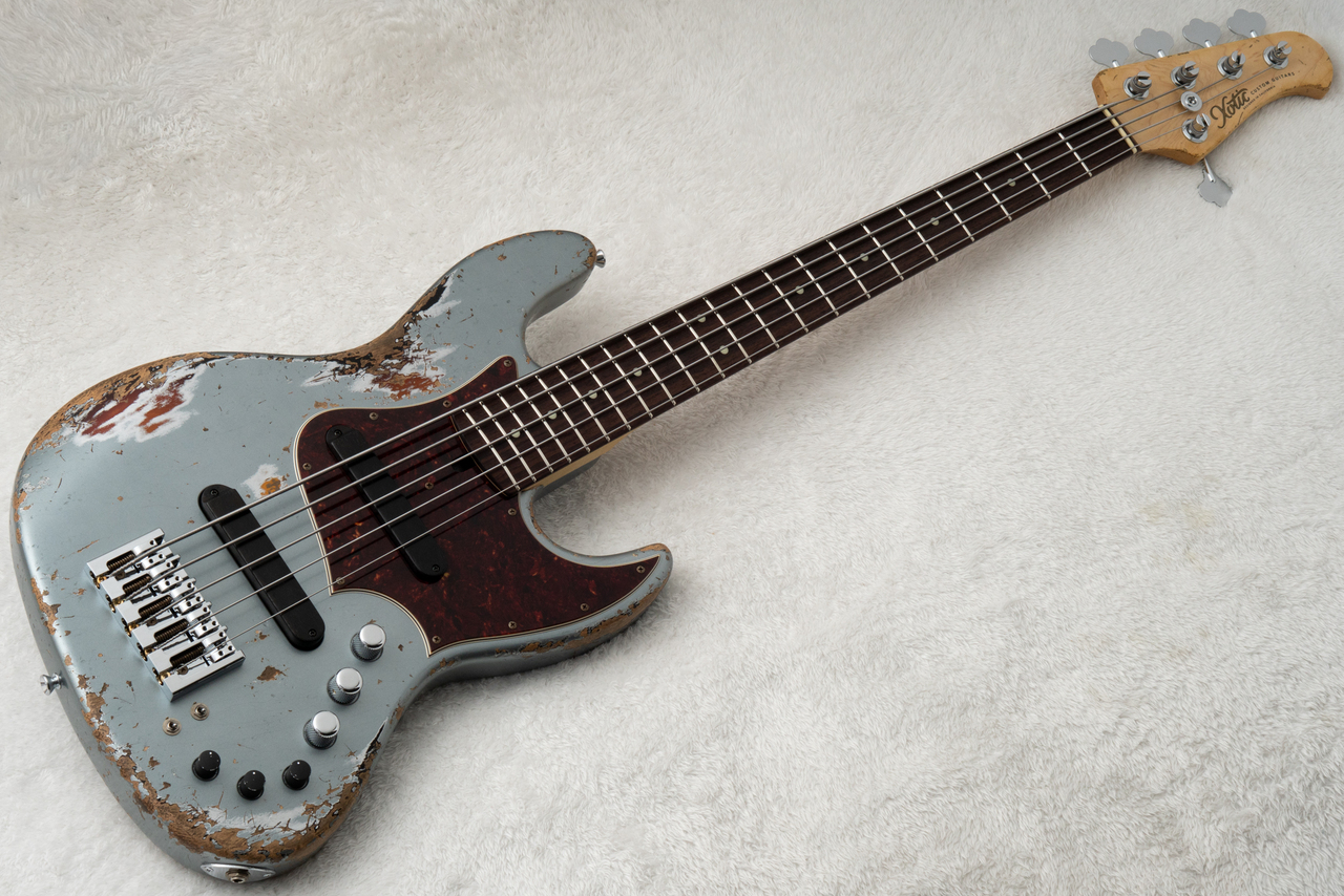 Xotic XJ-1T 5st Heavy Aged -Inca Silver over 3Tone Burst- #3624
