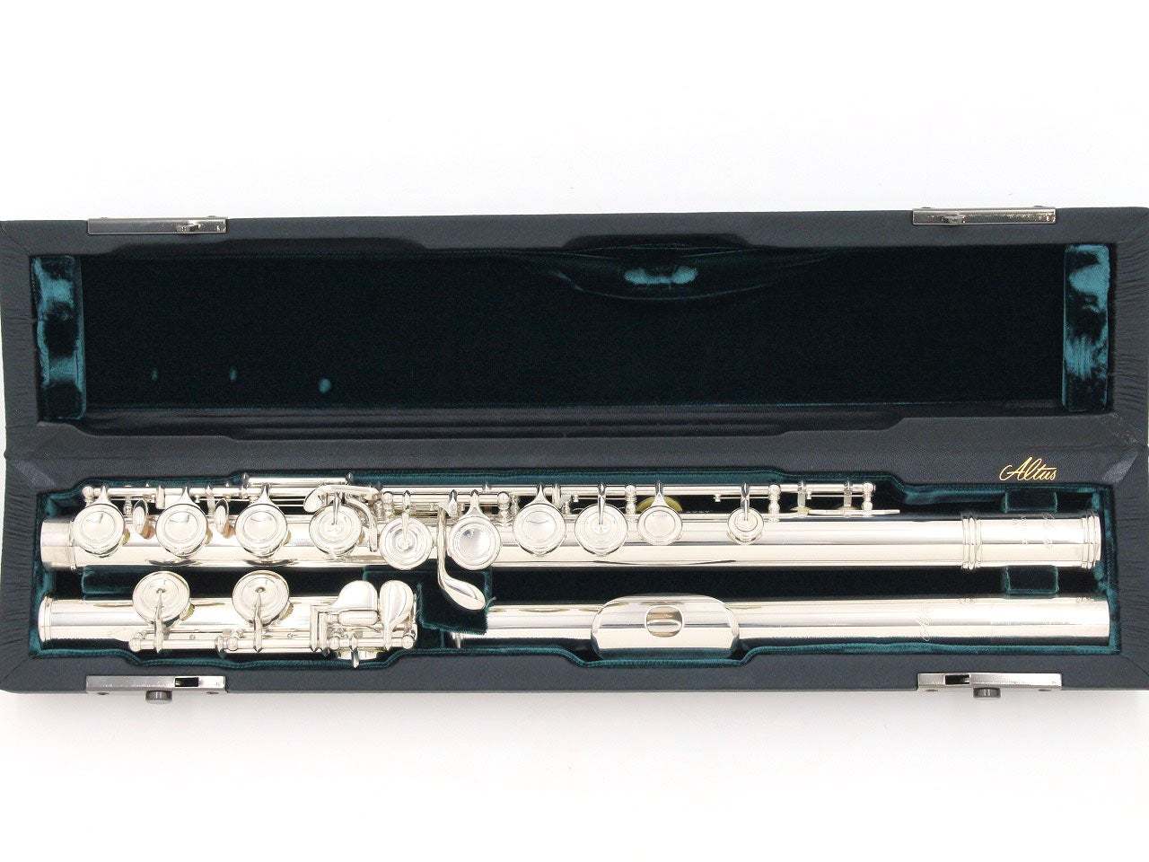 【美品】Altus フルートA９０７E頭部管銀 銀製　958 Altus フルート A907E 頭部管銀製 全タンポ交換済み 【横浜店】（中古