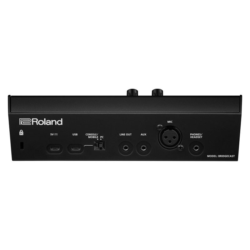 Roland BRIDGE CAST ストリーミングミキサー ROLAND BRIDGE CAST ONE | ゲーマーやストリーマー向け小型