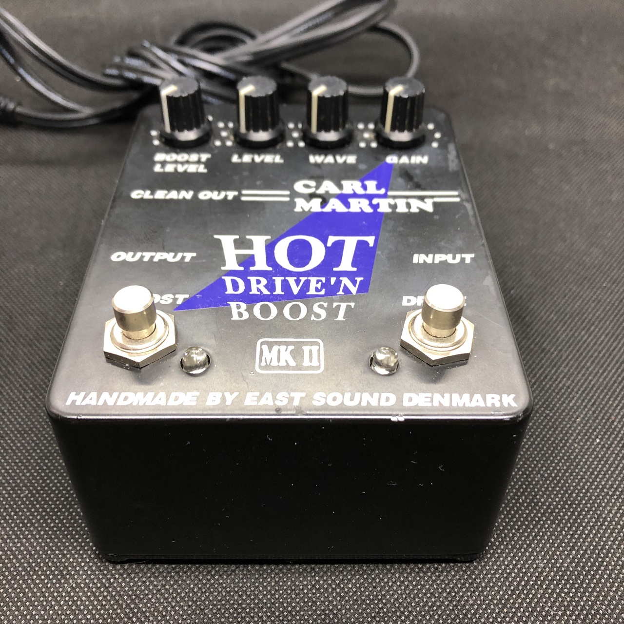 Carl Martin Hot Drive'n Boost mk3 エフェクター CARL MARTIN Hot Drive'n Boost Mk3 | へたれマカー日記