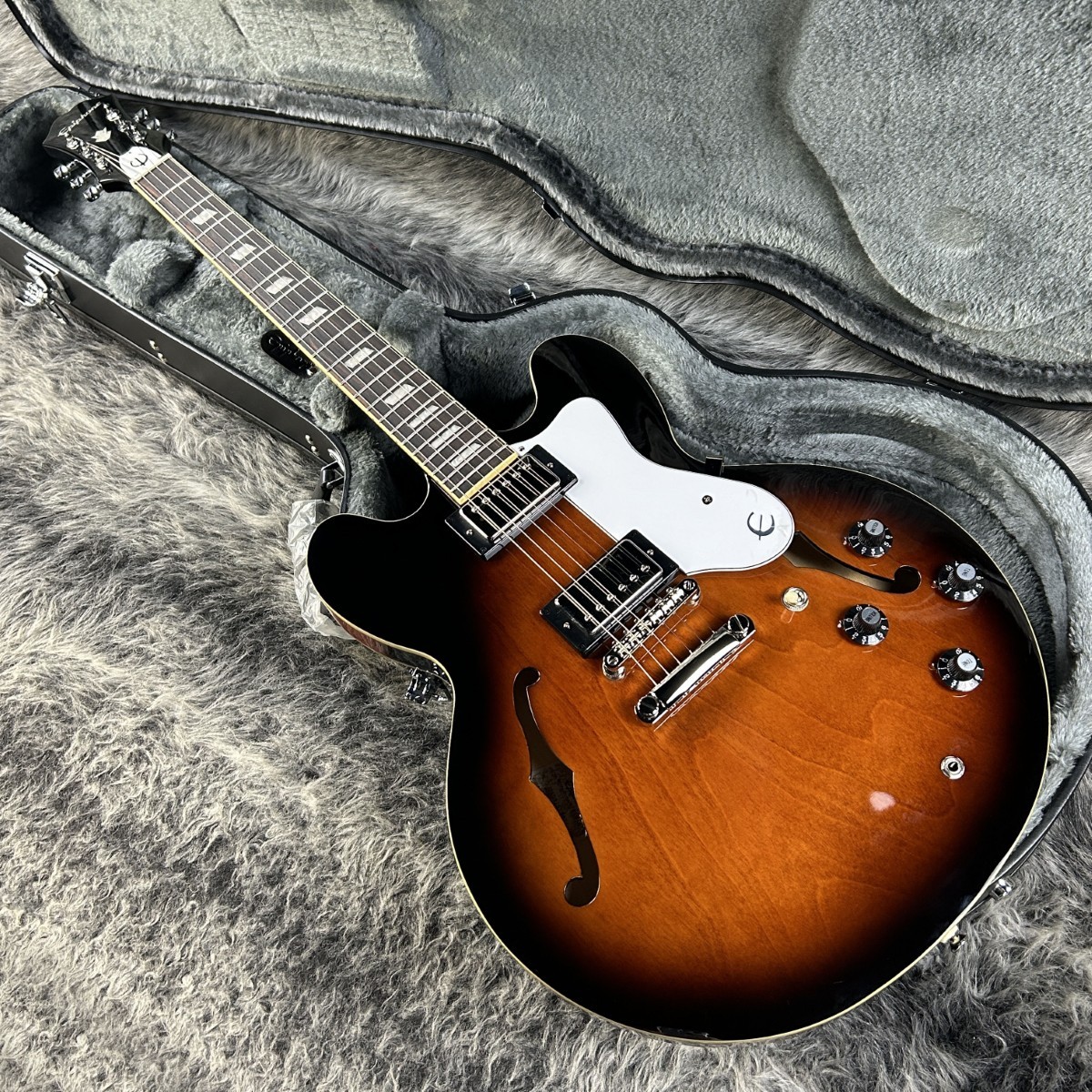 Epiphone Bonehead Riviera Dark Tobacco Sunburst（新品/送料無料