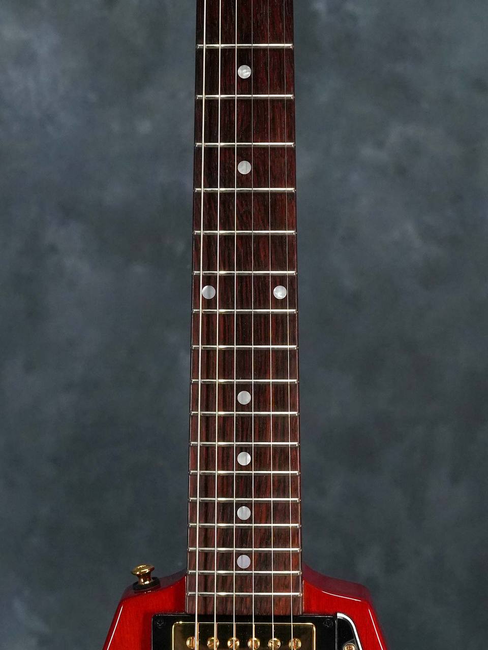 Crews Maniac Sound Vintage Line V-QUEEN CHERRY w/K&T Greeny