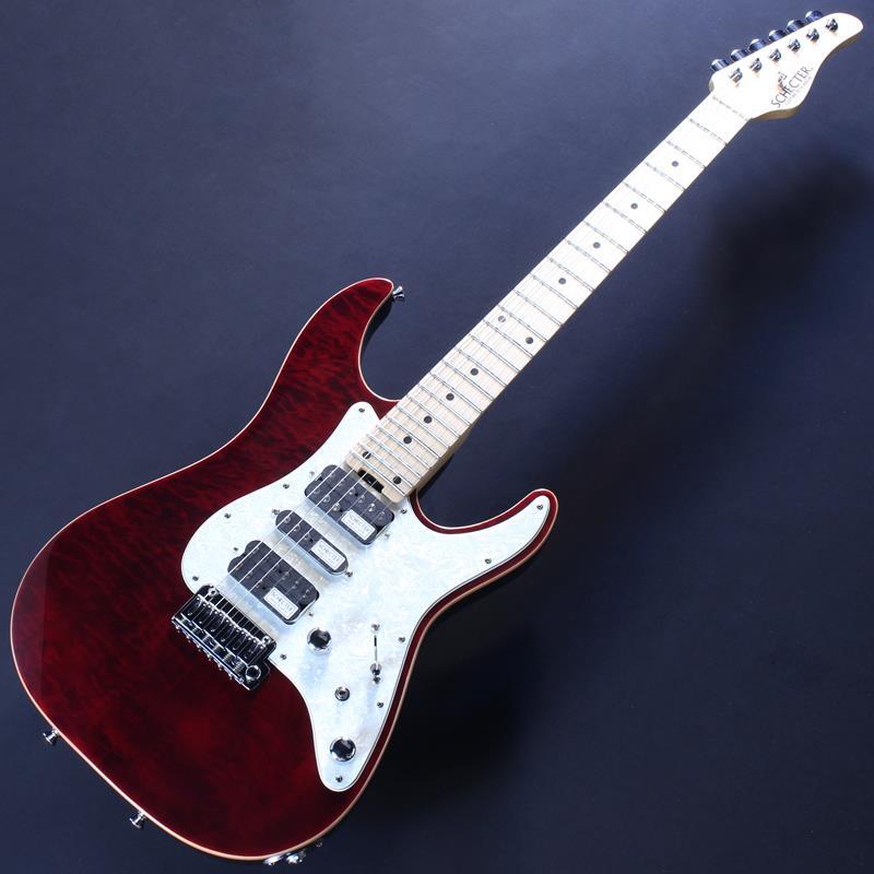 SCHECTER SD-2-24-AL-VTR (See-thru Red/Maple) #S2505064（新品 