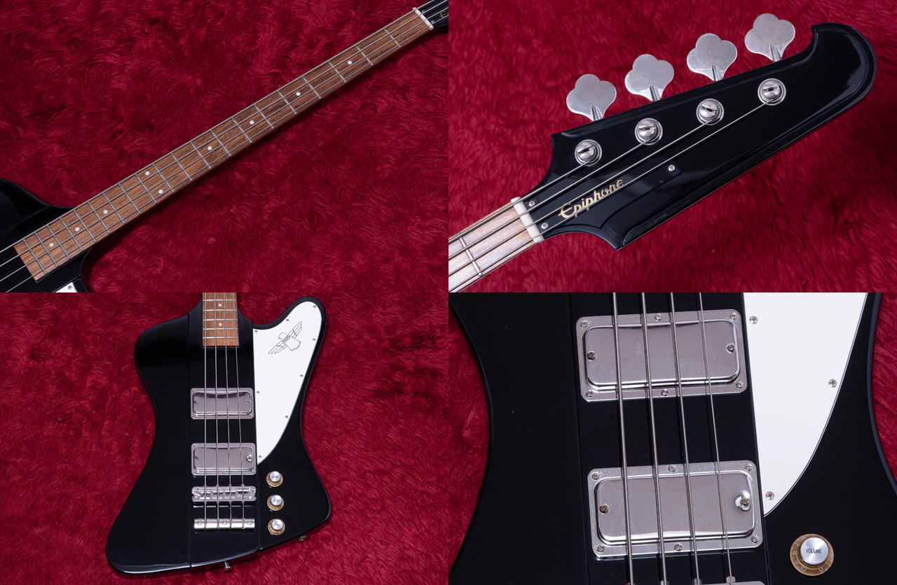 Epiphone Thunderbird 60s Bass Ebony 3.730kg #18082300851【GIB横浜