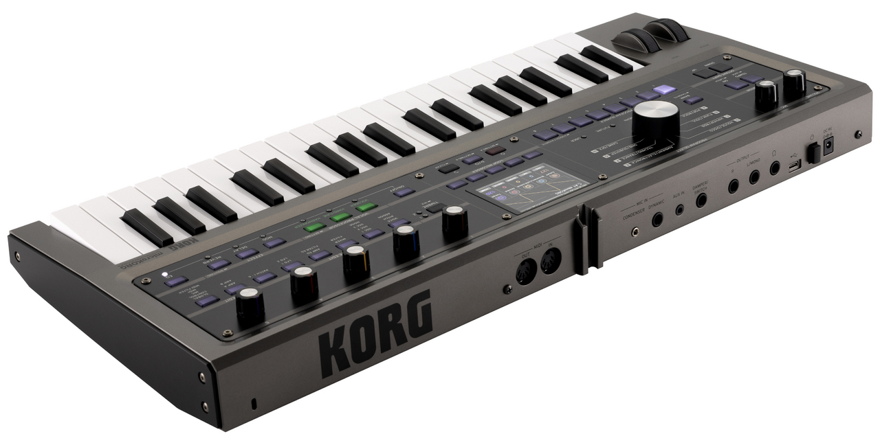希少レア KORG microKORG BKBKシンセサイザー 完動品 限定色 希少レア KORG microKORG BKBKシンセサイザー 完動品 限定色 希少レア