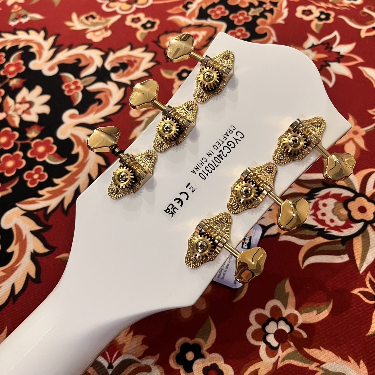 Gretsch G5422TG Snowcrest White フルアコギター（新品/送料無料