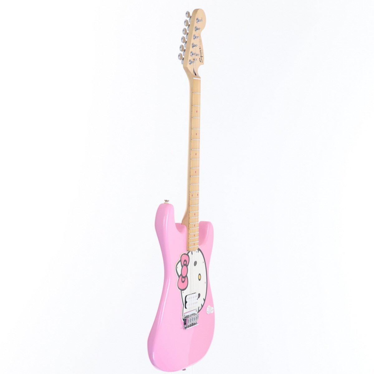 Squier by Fender Hello Kitty Stratocaster Pink 【値下げ】【値下げ