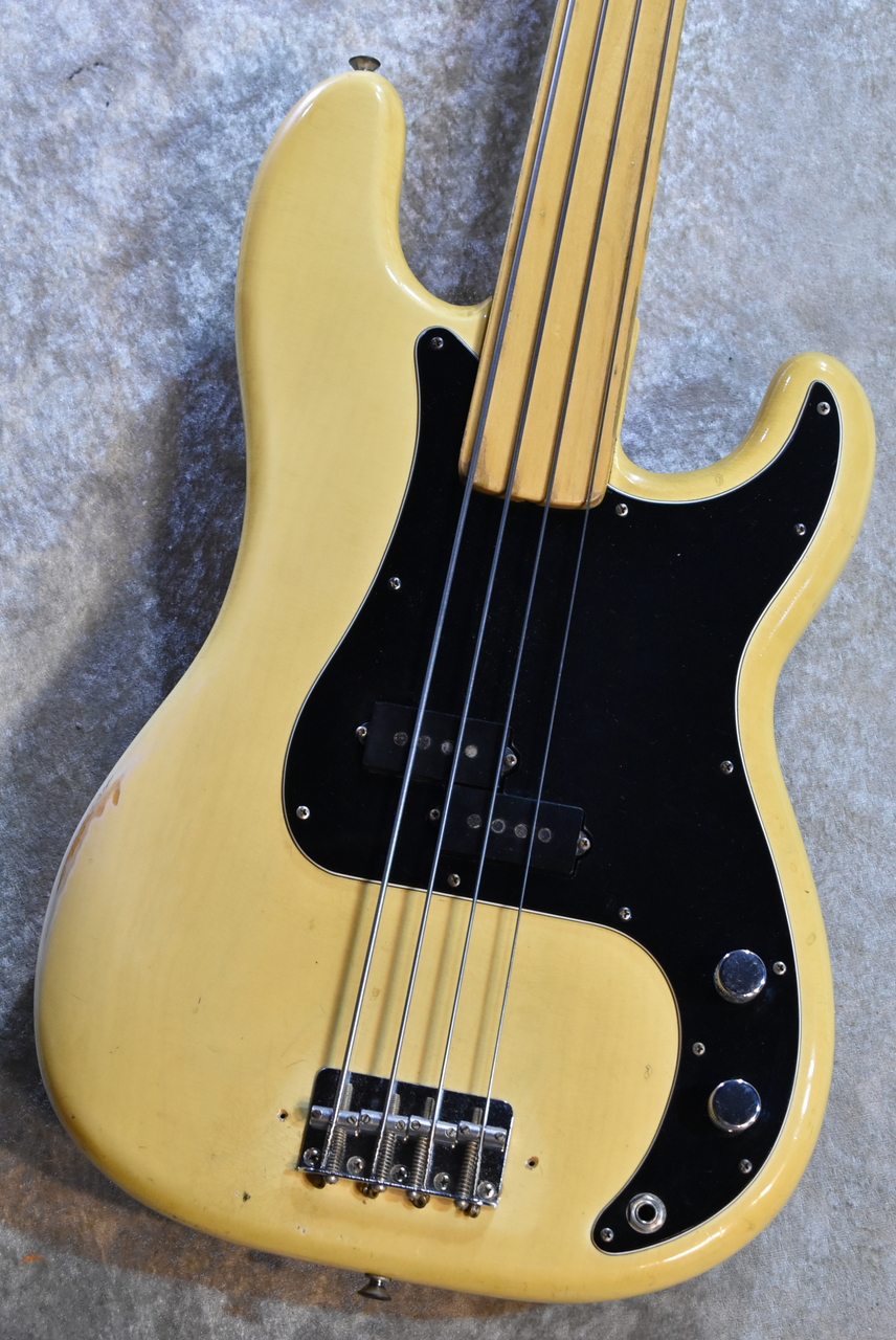 早割クーポン！ Fender '76 Fretless Precision Bass Ash /Maple -Blonde ギター