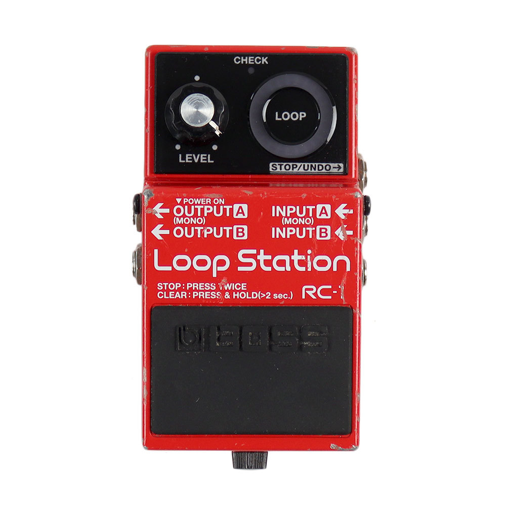 BOSS 【中古】 ループステーション エフェクター BOSS RC-1 Loop Station ボス  ギターエフェクター（中古/送料無料）【楽器検索デジマート】