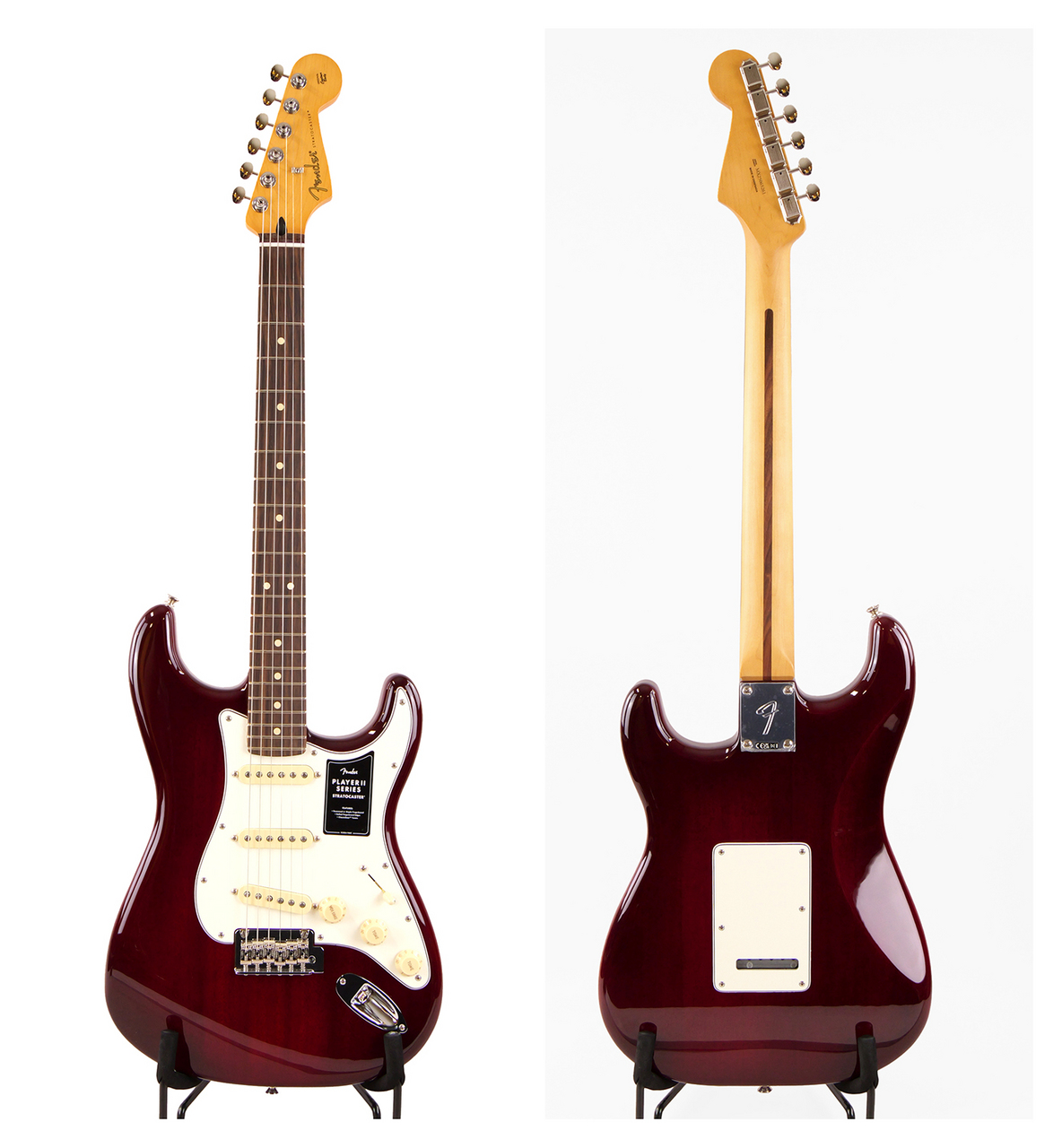 Fender Player II Stratocaster(Transparent Cherry Burst)(Chambered