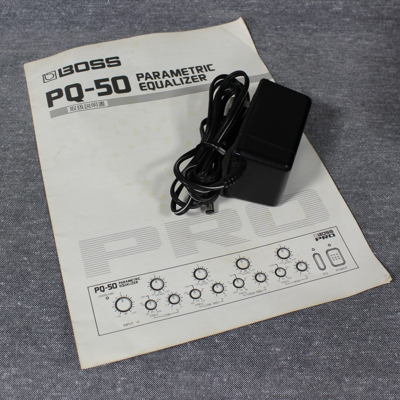 BOSS PQ-50 パラメトリックイコライザー ラック型 BRA-100付き BOSS PQ-50（中古）【楽器検索デジマート】