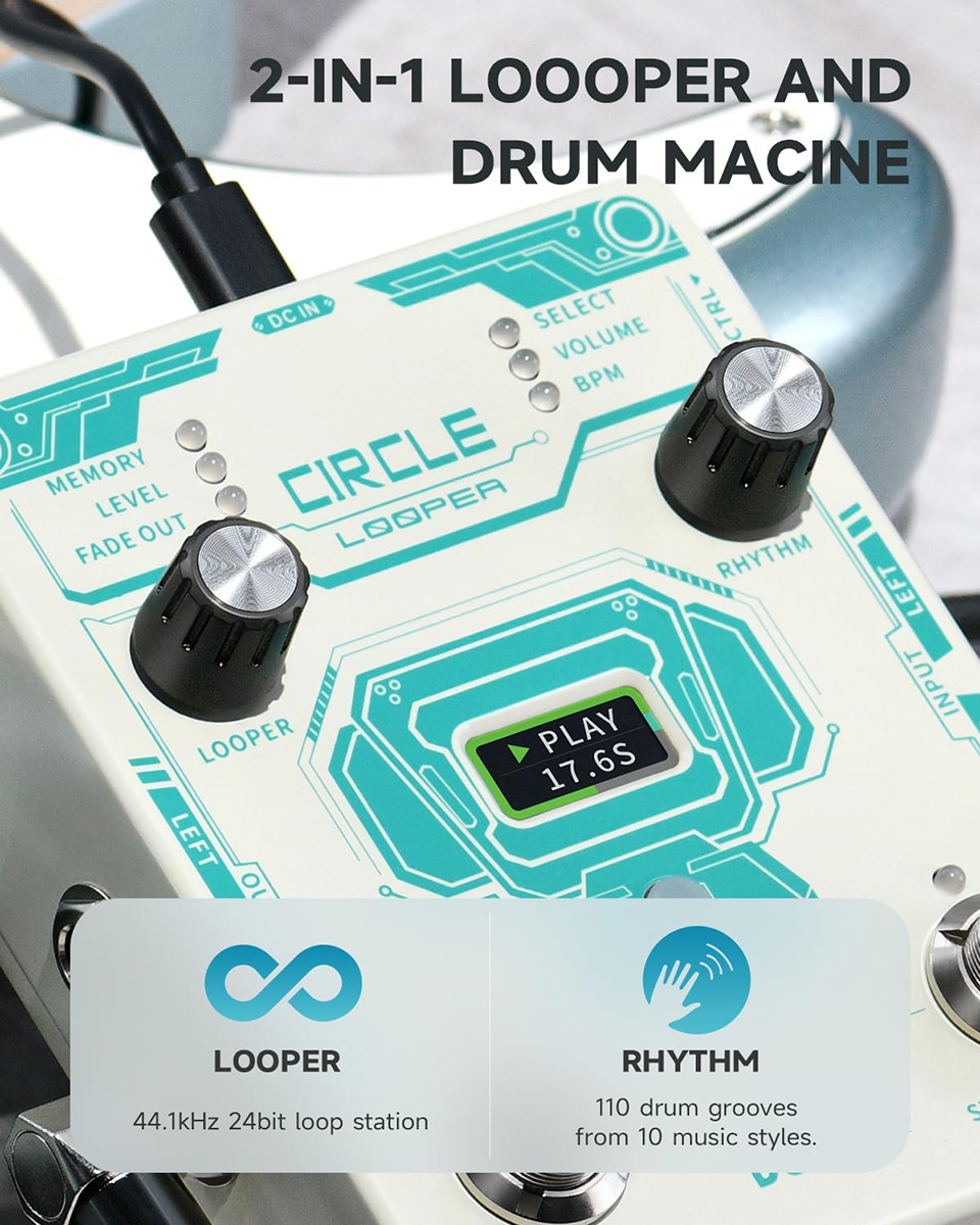 DONNER Circle Looper エフェクター ルーパー（新品/送料無料）【楽器検索デジマート】