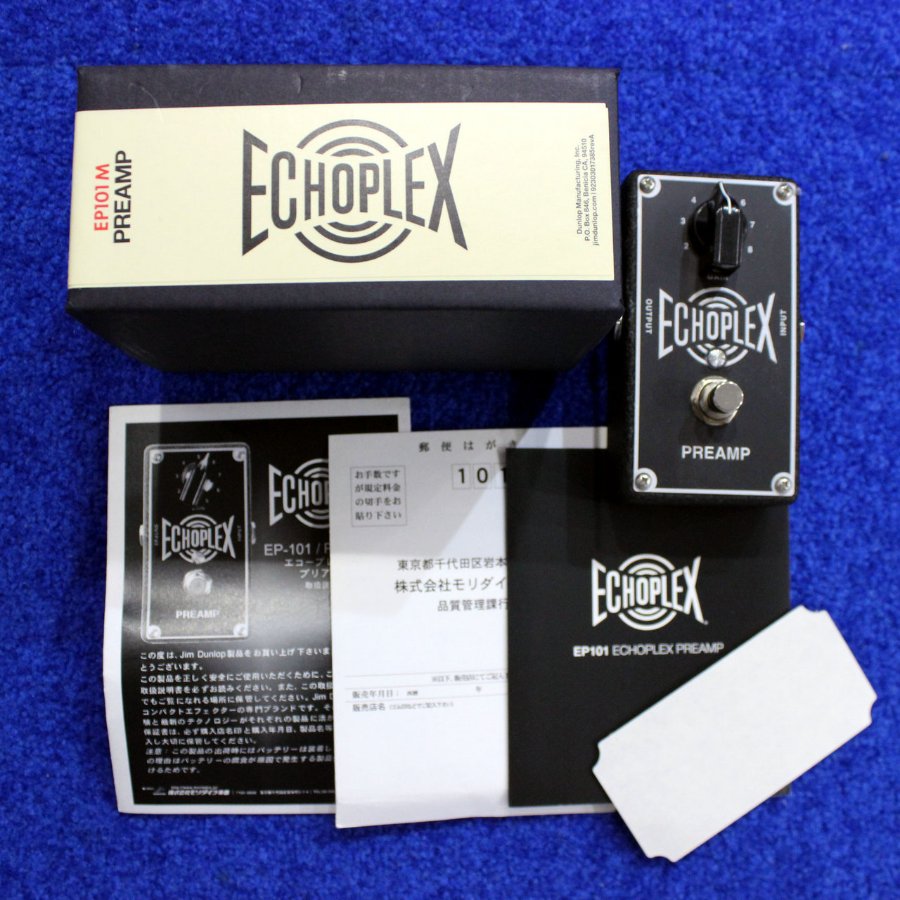 EP101 Echoplex Preamp エコープレックス Jim Dunlop EP101 Echoplex Preamp ジムダンロップ エコープレックス