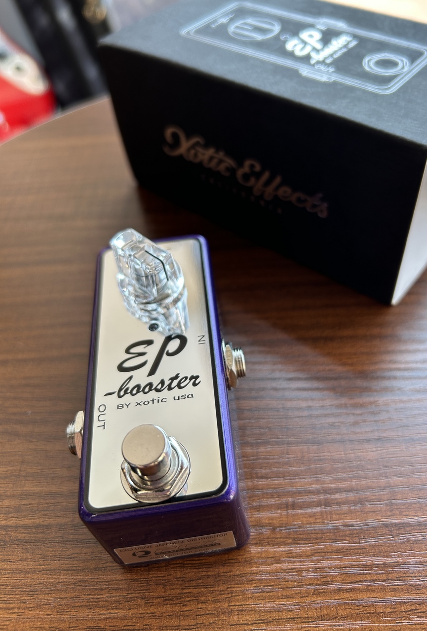 Xotic 【No.0826/1500】EP Booster PUR-LTD (Metallic Purple)【15th
