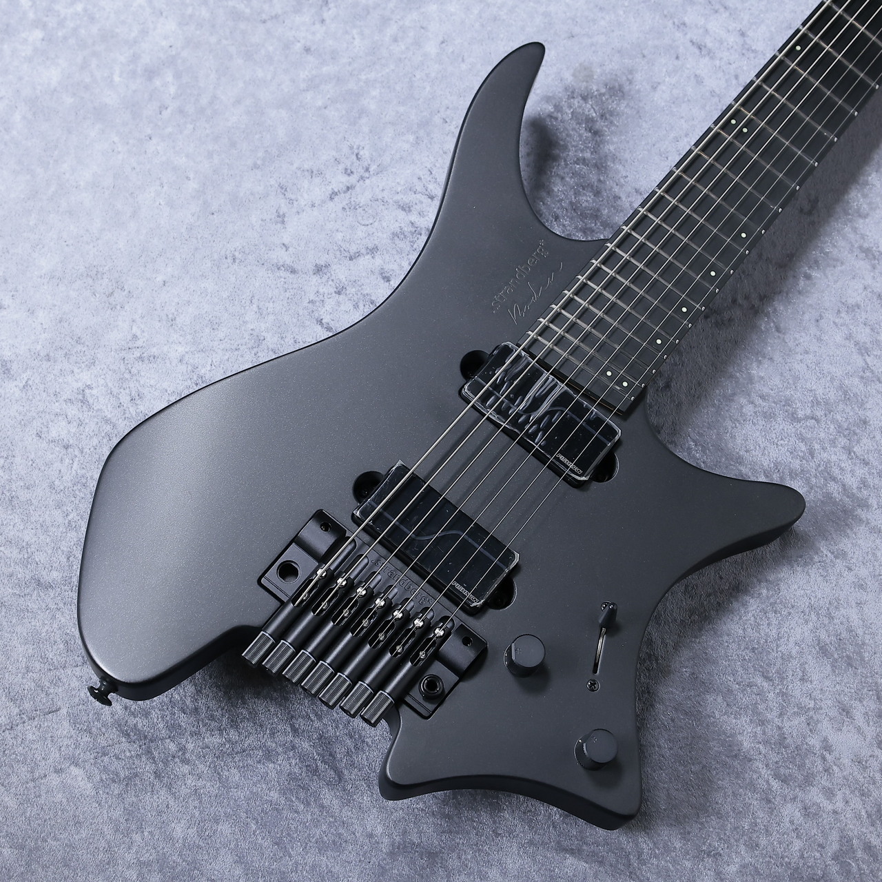strandberg Boden Metal NX 7 Tremolo「Black Granite」【7弦