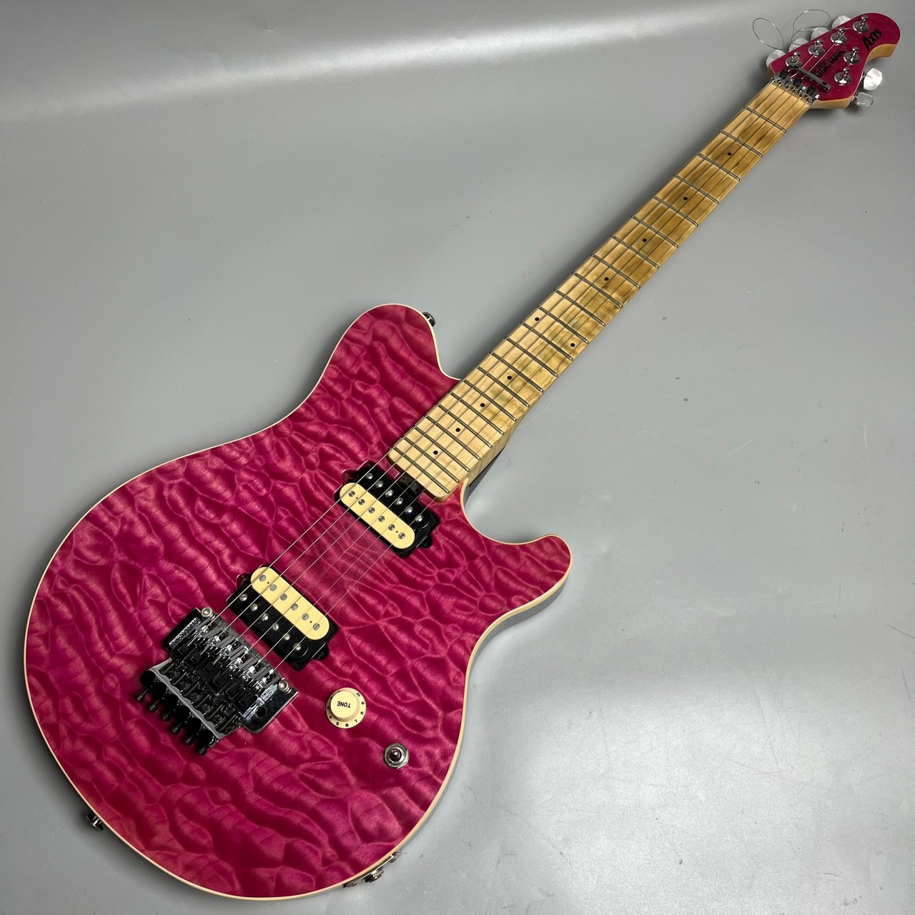 MUSIC MAN AX PINK QUILT MM（中古/送料無料）【楽器検索デジマート】