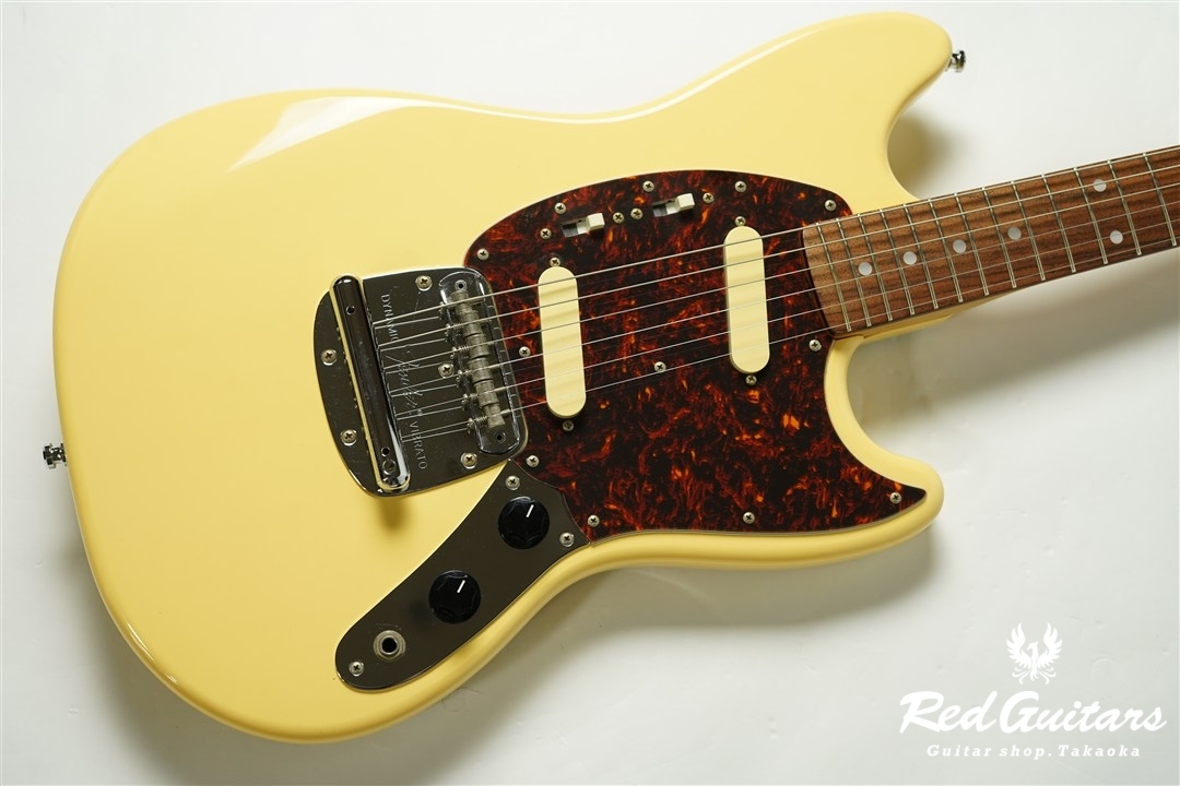 Fender Japan MG69-65 - Yellow White