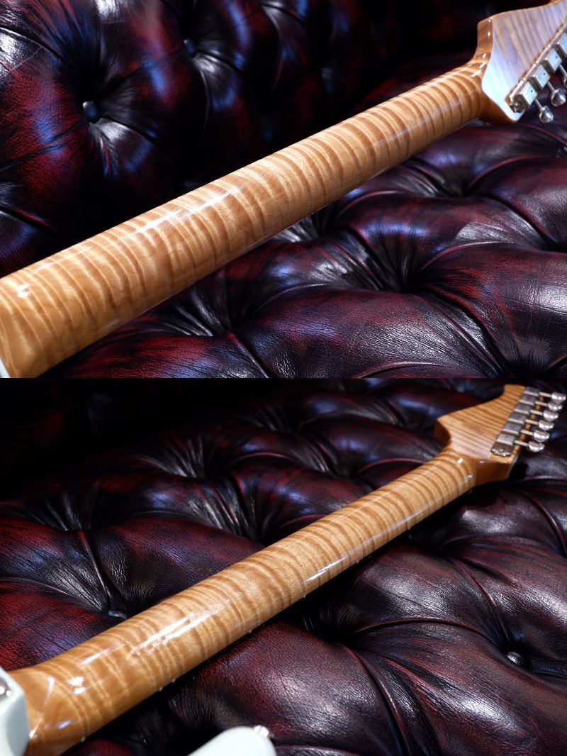 Xotic XSC-2 5A Grade Flame Maple Neck Light Aged ~Vintage Sonic