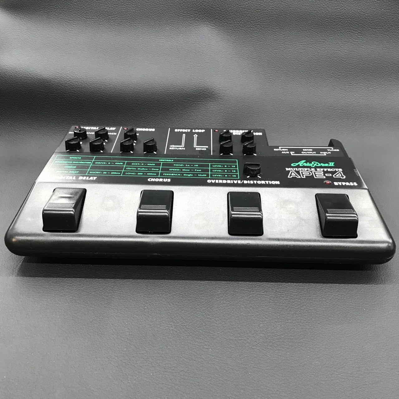 ARIA APE-2 本体のみ 中古品 Aria エフェクター、PA機器(楽器)の中古が 