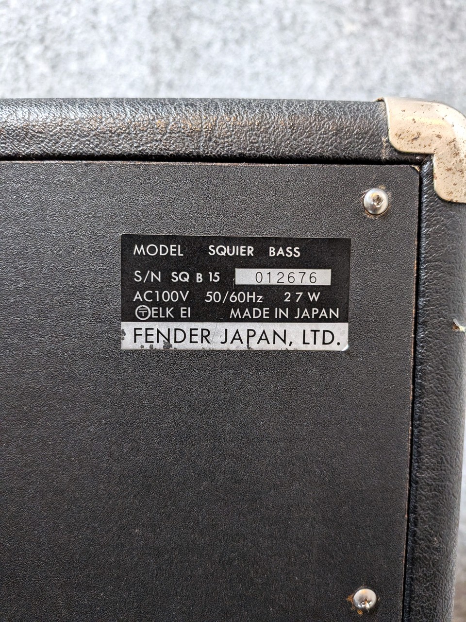 Fender Japan SQUIER BASS 15 [SQB15]（中古）【楽器検索デジマート】