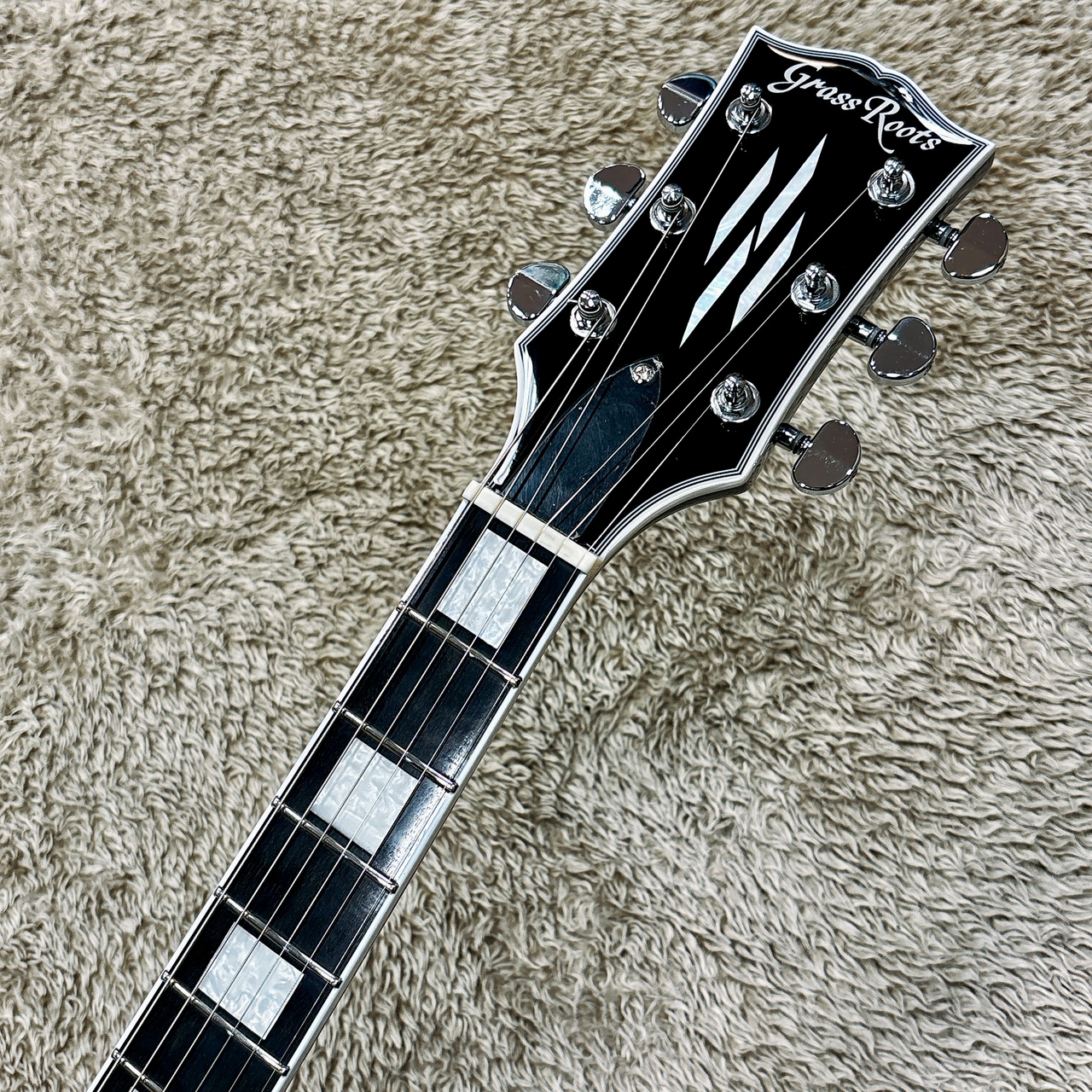 GrassRoots G-LP-CTM / JS【クロームパーツ・ミラーピックガード仕様