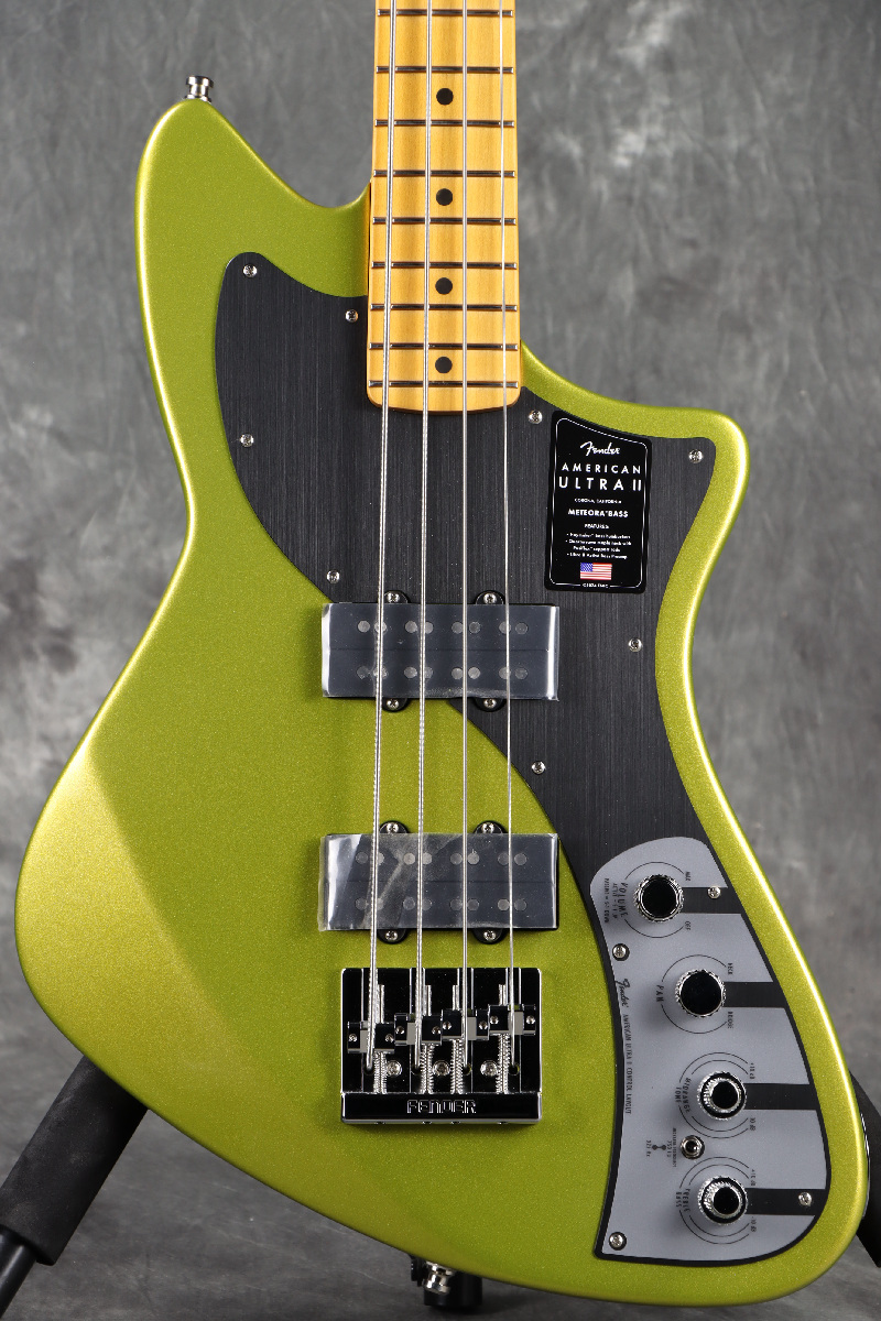 Fender American Ultra II Meteora Bass Maple Fingerboard Solar