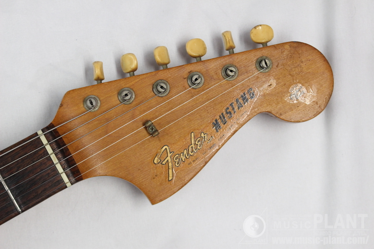 Fender USA 1965年製 ムスタング RED ビンテージ 1965 Fender Mustang Red - ヴィンテージギター買取り・販売のGuitarLicks